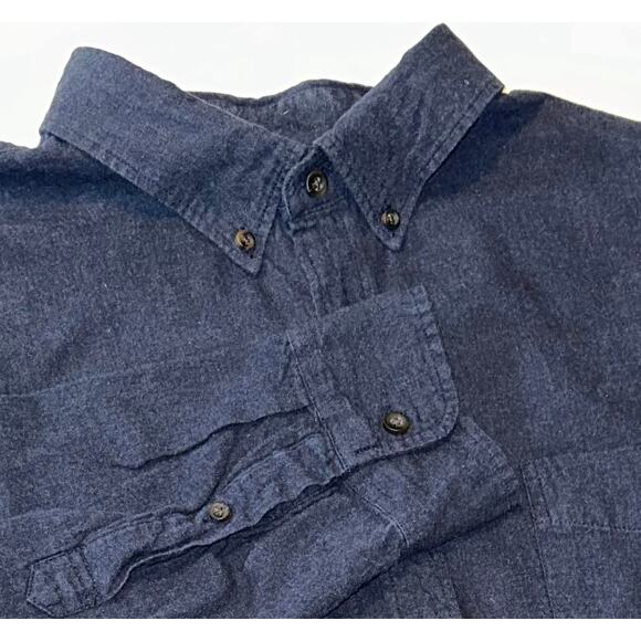 J. Crew Other - J. Crew Re Imagined Blue Button Down Long Sleeve Mens XL Shirt Casual Cotton